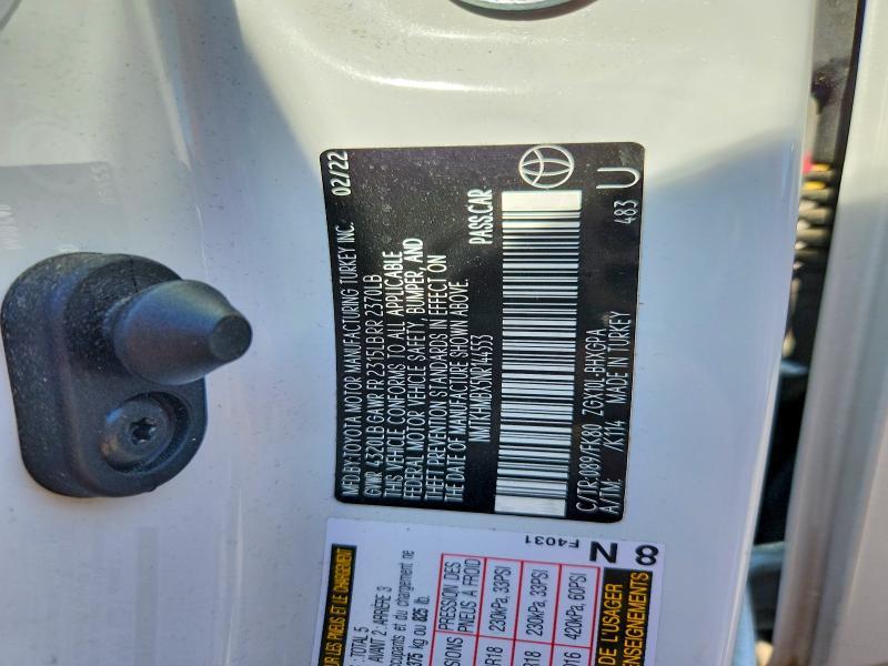 2022 Toyota C-hr xle