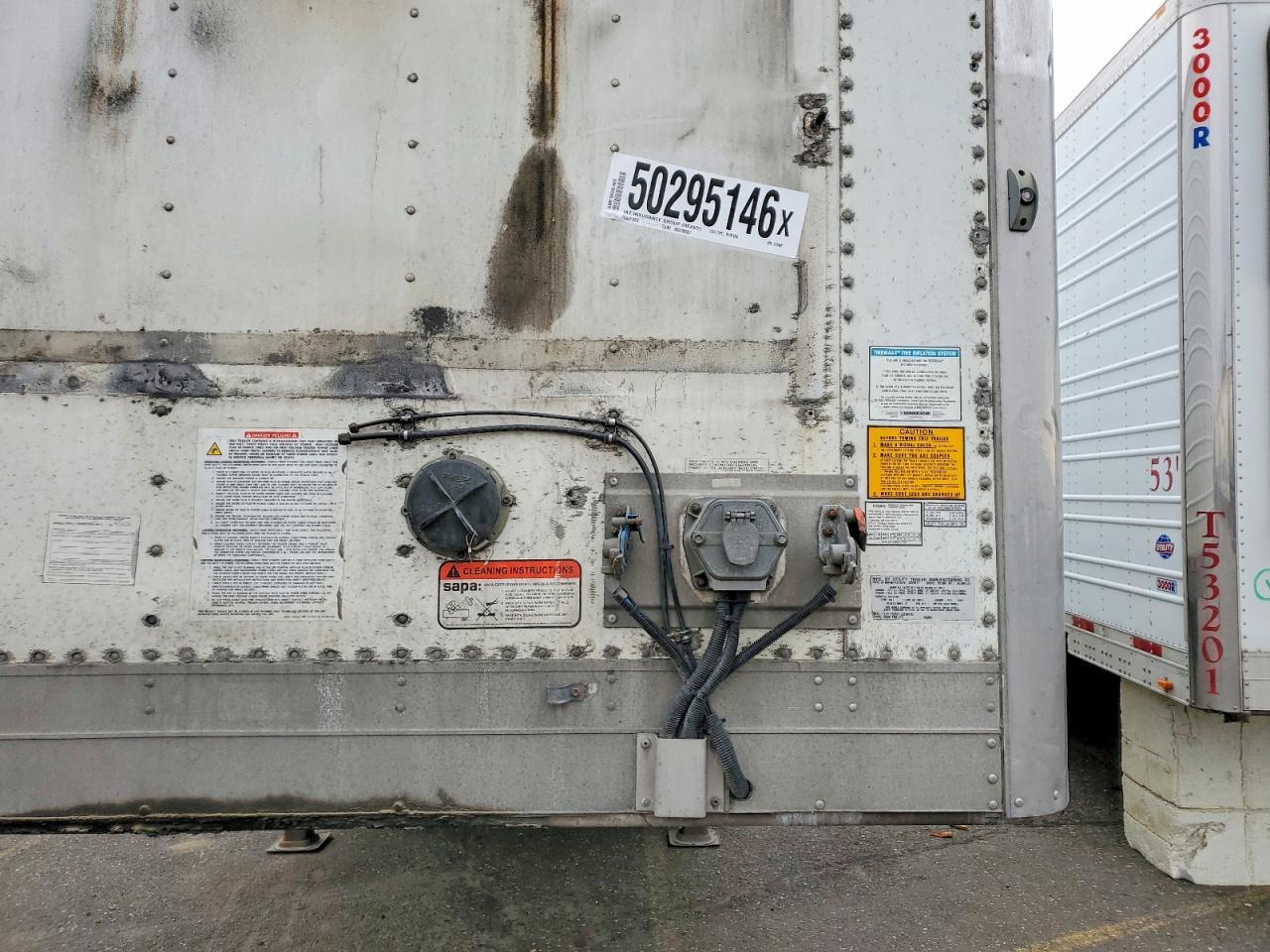 2018 Utility VS2RA Refrigerated Van Trailer