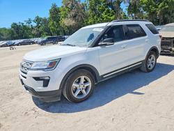 Ford salvage cars for sale: 2018 Ford Explorer xlt