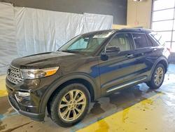 Salvage cars for sale from Copart Indianapolis, IN: 2023 Ford Explorer Limited
