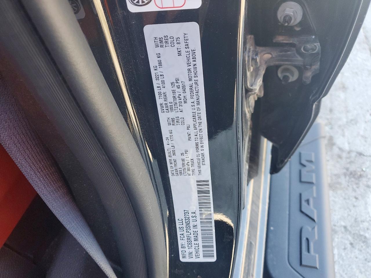 2025 Dodge RAM 1500 Rebel