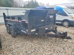Salvage cars for sale from Copart Lyman, ME: 2025 Sure Trac ST8218HL0D-B-120 Dump Trailer