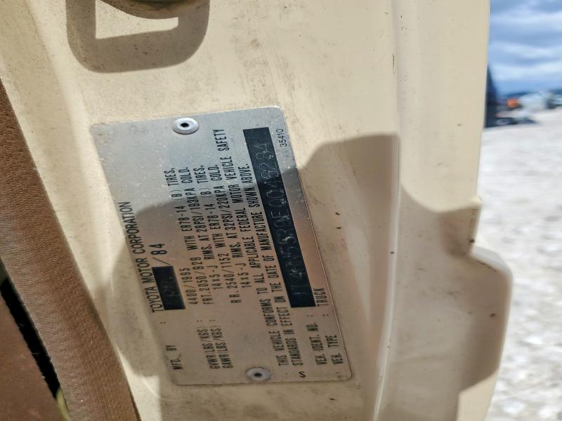 1984 Toyota Pickup Base