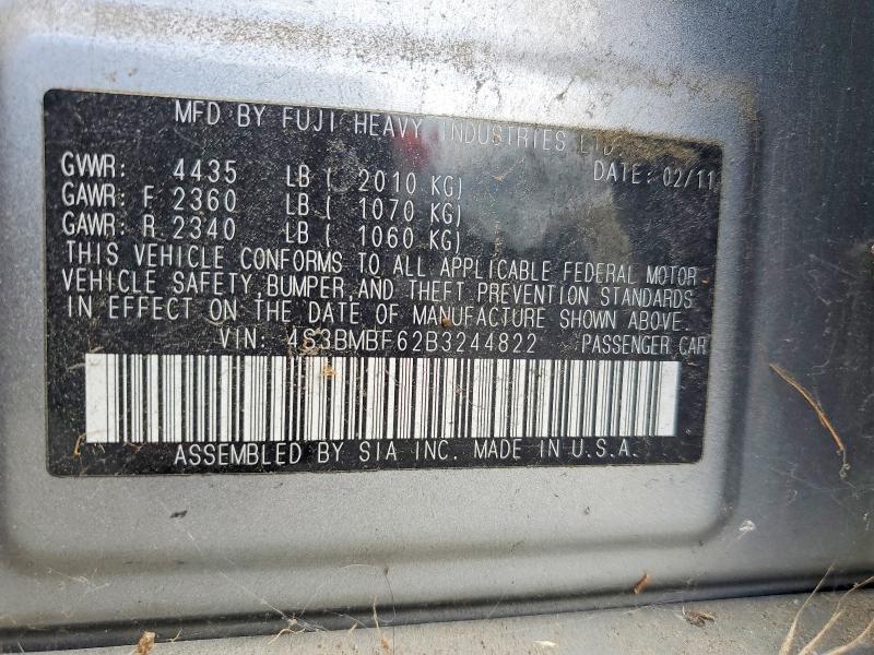 2011 Subaru Legacy 2.5i Premium