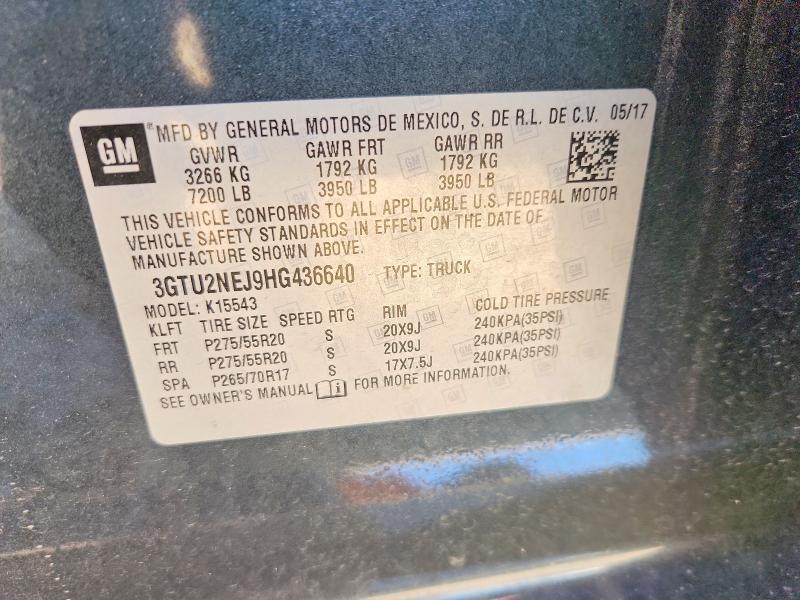 2017 GMC Sierra K1500 SLT