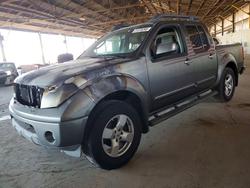 Salvage trucks for sale at Phoenix, AZ auction: 2006 Nissan Frontier SE