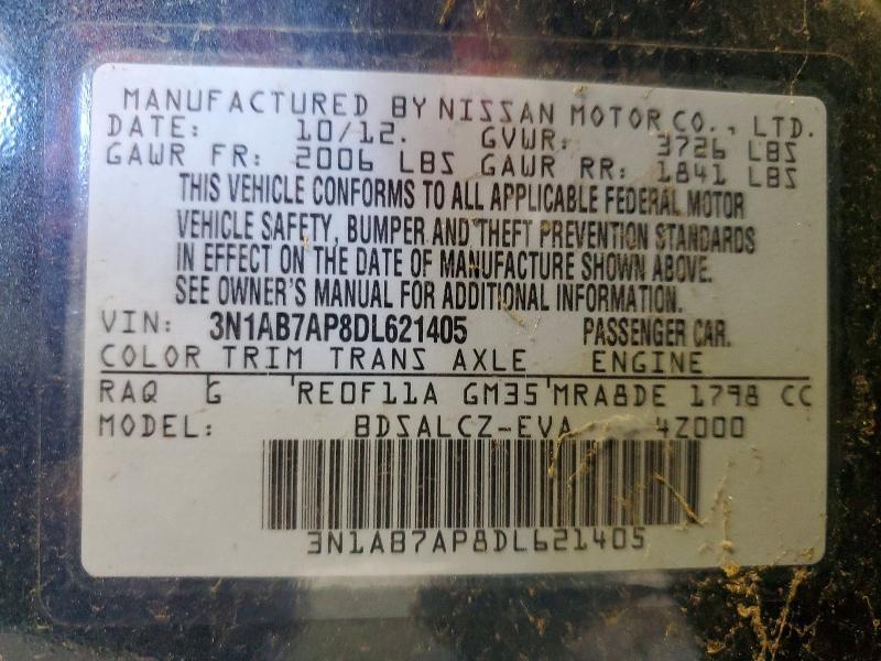 2013 Niss Sentra s