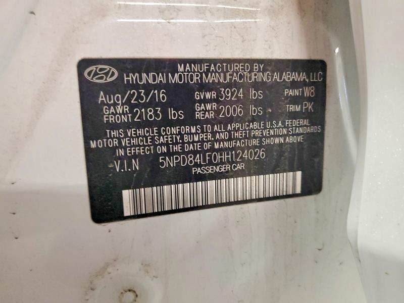 2017 Hyundai Elantra se