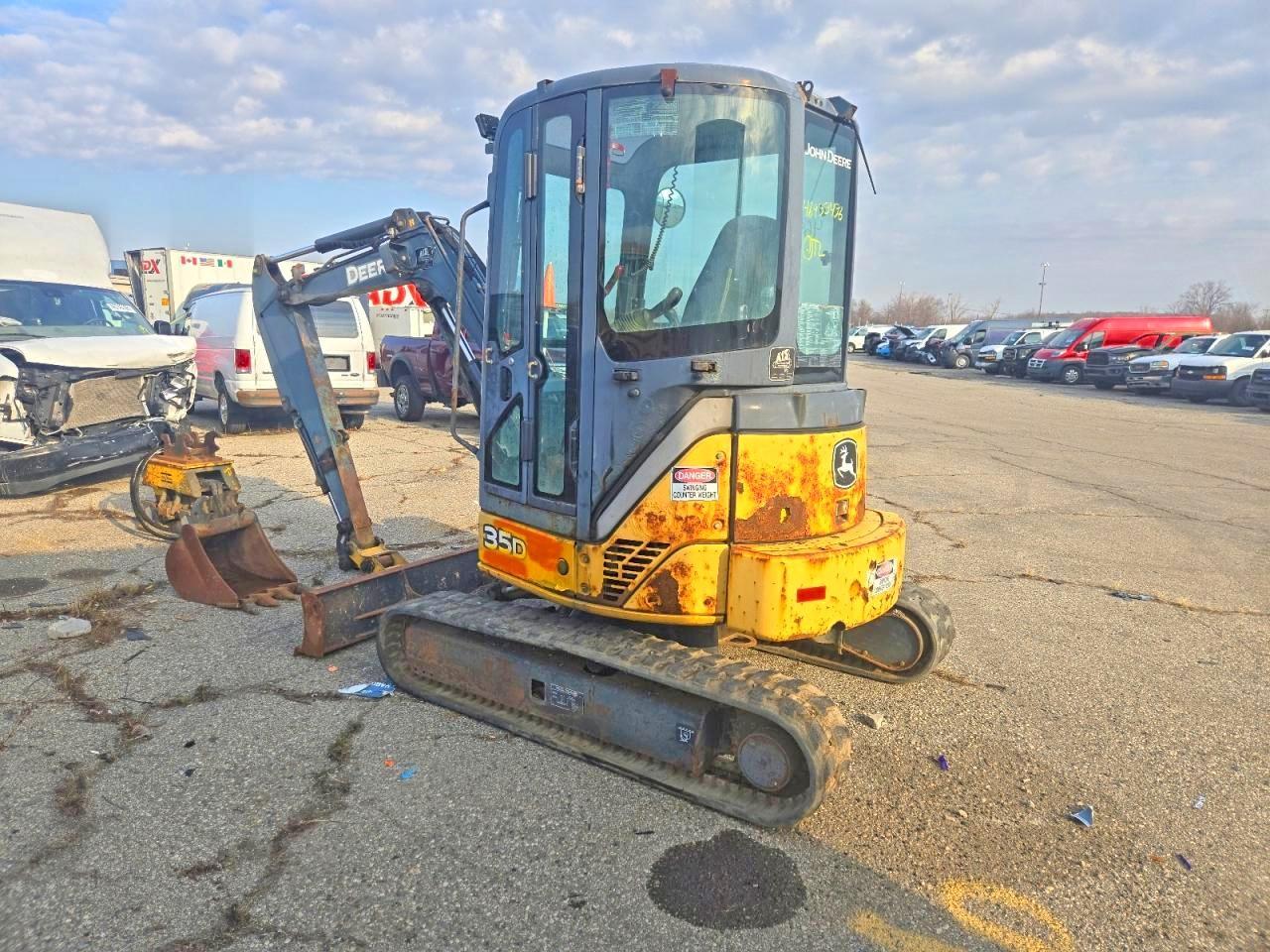 2012 John Deere 35D Mini Excavator