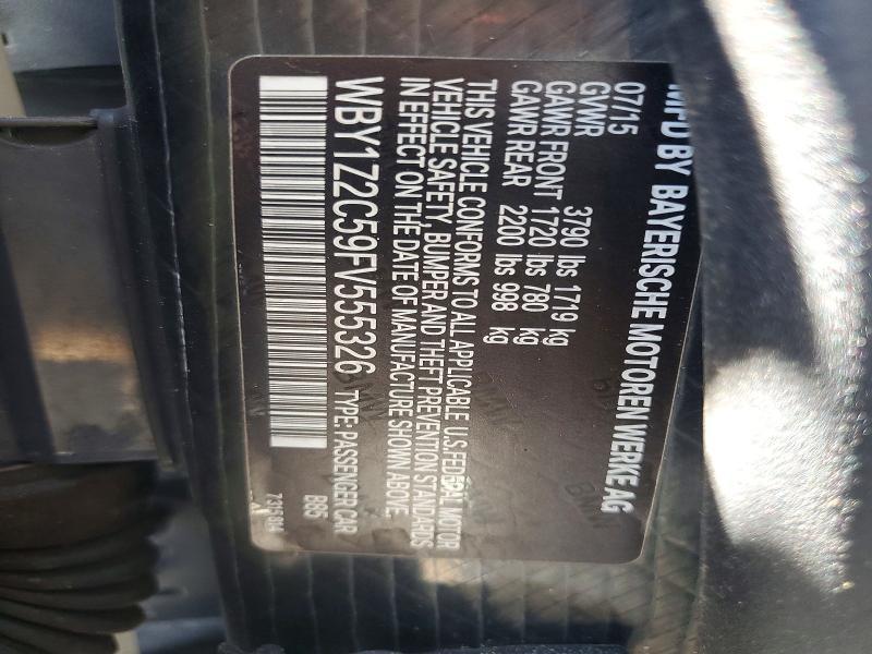 2015 BMW I3 bev