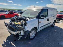 Salvage trucks for sale at Grand Prairie, TX auction: 2020 Dodge RAM Promaster City ST Delivery Van