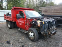 Salvage cars for sale from Copart Marlboro, NY: 2013 Chevrolet Silverado K3500 Dump Truck