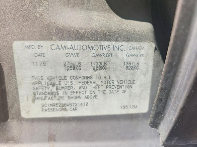 1998 Chevrolet Metro lsi
