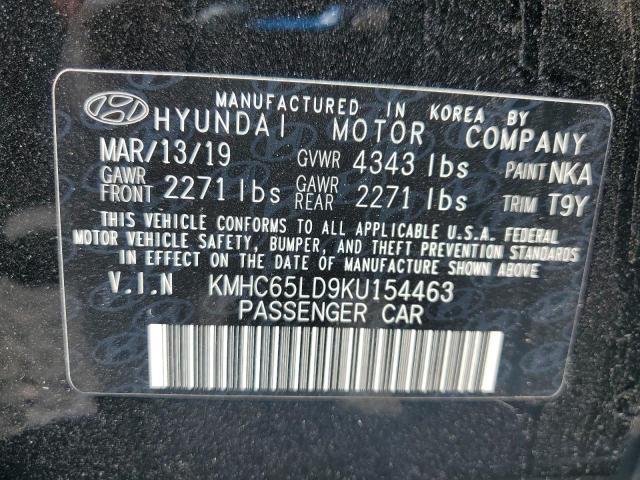 2019 Hyundai Ioniq Plug-in Hybrid Base