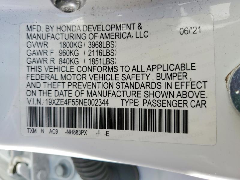 2022 Honda Insight ex