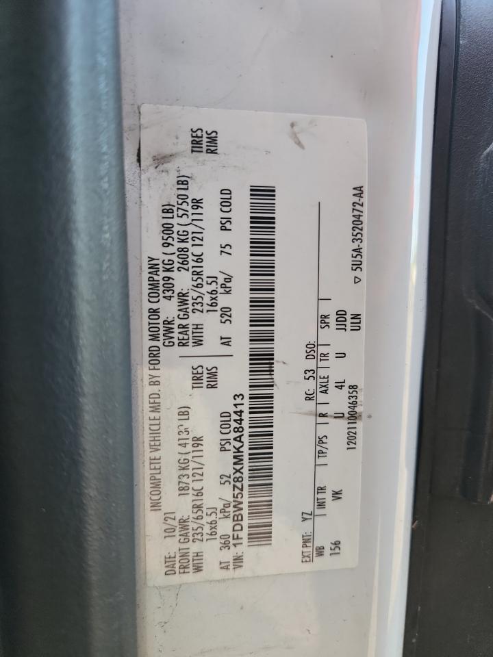 2021 Ford Transit T-350 HD Refrigerated Truck