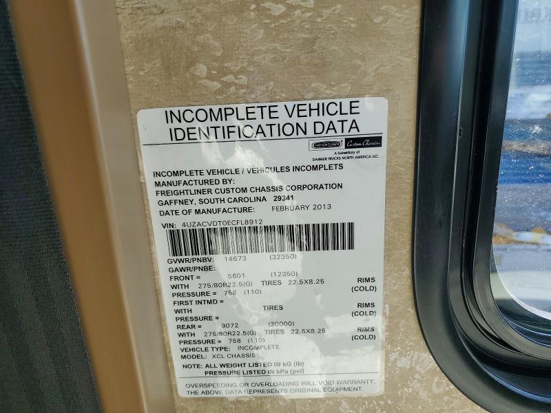 2014 Mmci 2014 Freightliner RV