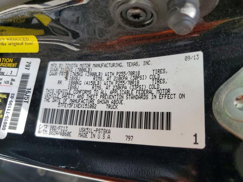 2014 Toyota Tundra Crewmax SR5