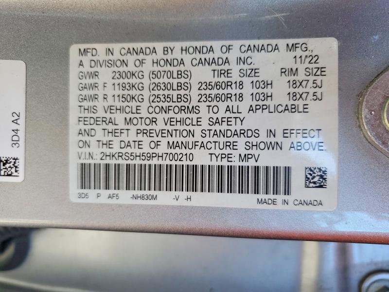 2023 Honda Cr-v Sport