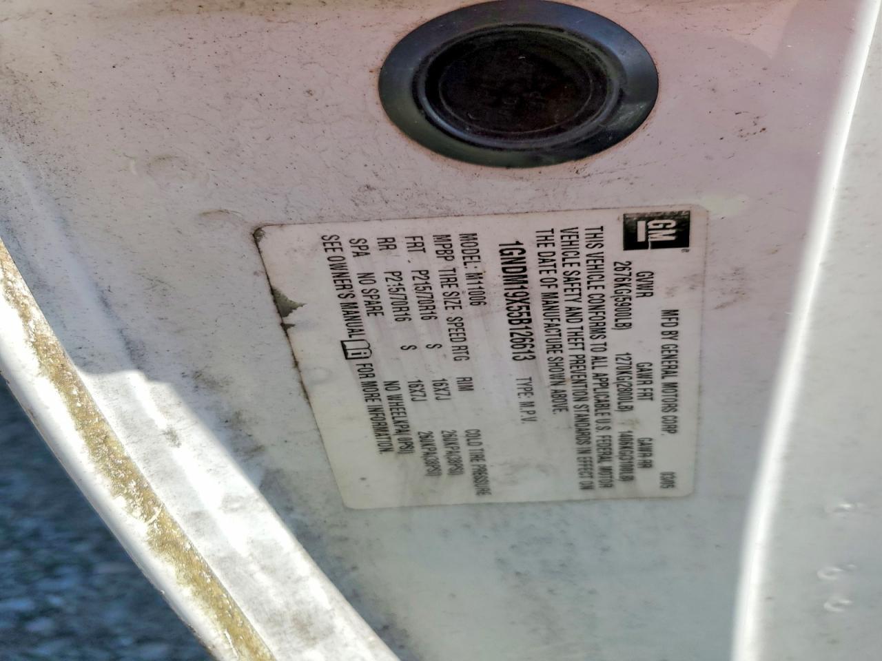 2005 Chev Astro