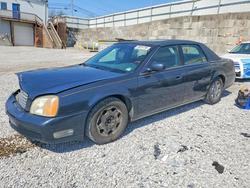 Cadillac salvage cars for sale: 2001 Cadillac Deville dhs