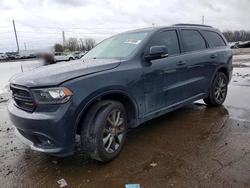 2018 Dodge Durango gt en venta en Woodhaven, MI