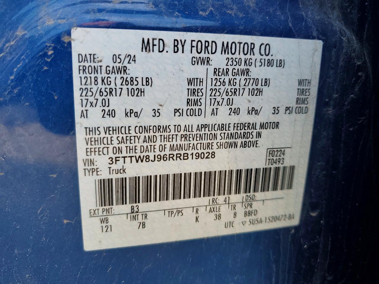 2024 Ford Maverick XLT