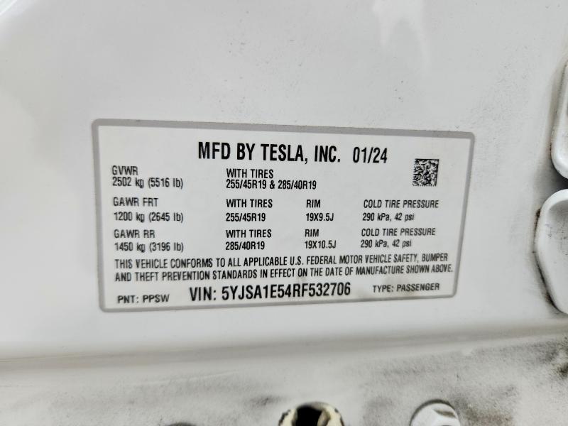 2024 Tesla Model s