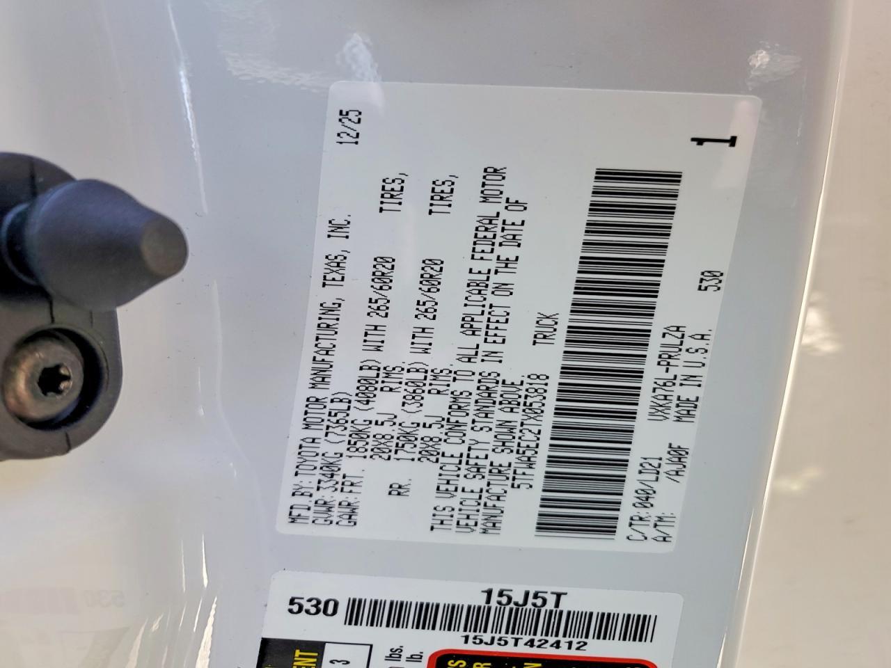 2026 Toyota Tundra Limited