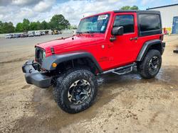 Jeep salvage cars for sale: 2015 Jeep Wrangler Sport