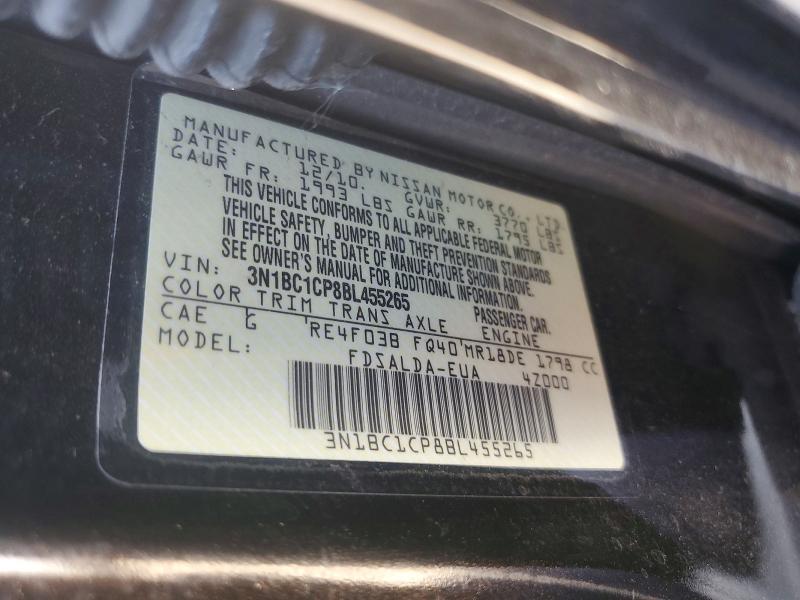 2011 Nissan Versa 1.8 s