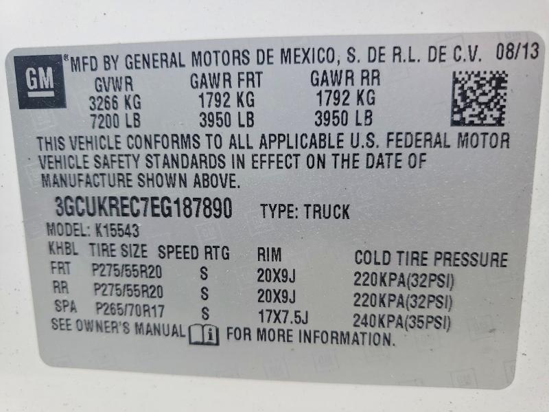 2014 Chevrolet Silverado K1500 LT