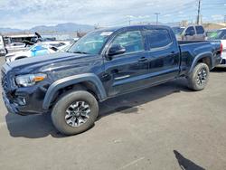Salvage cars for sale from Copart Sun Valley, CA: 2017 Toyota Tacoma Double Cab