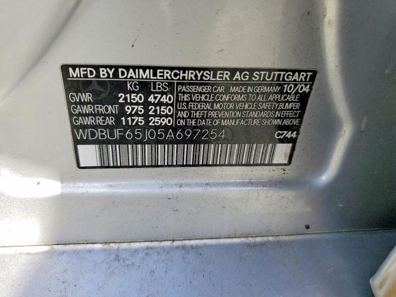 2005 Mercedes-Benz E 320