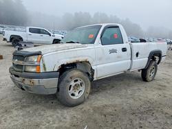 Chevrolet salvage cars for sale: 2003 Chevrolet Silverado K1500