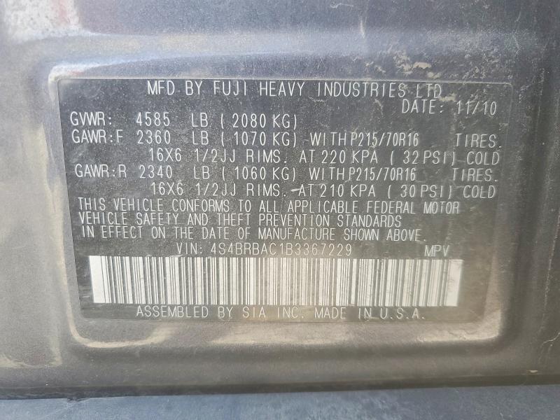 2011 Subaru Outback 2.5i