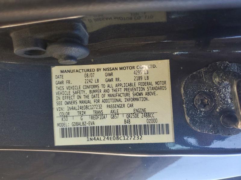 2008 Nissan Altima 2.5s