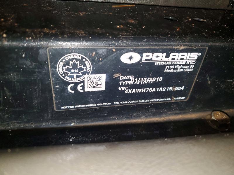 2010 Polaris Ranger 800 Crew