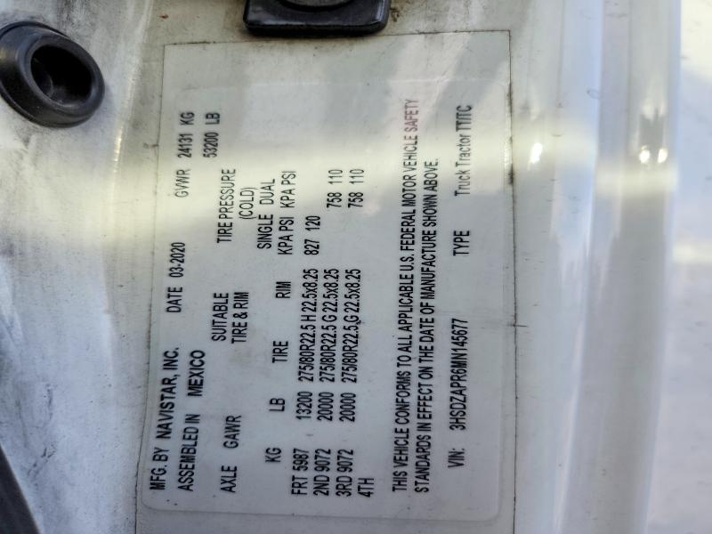 2021 International LT625 Semi Truck