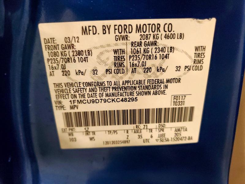 2012 Ford Escape xlt