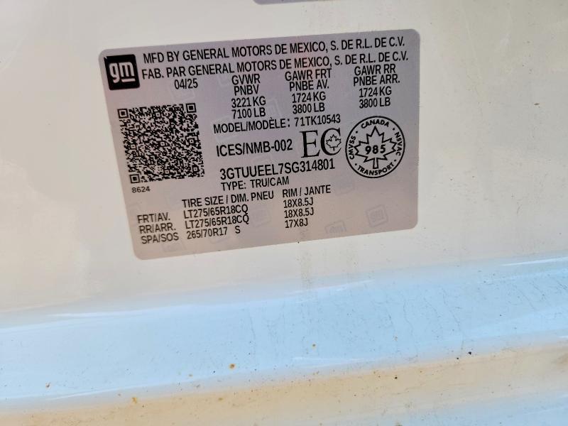 2025 GMC Sierra K1500 AT4