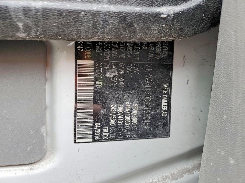 2016 Mercedes-Benz Sprinter 2500 Utility / Service van