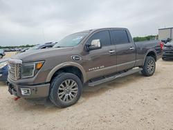 Nissan salvage cars for sale: 2016 Nissan Titan XD Platinum Reserve