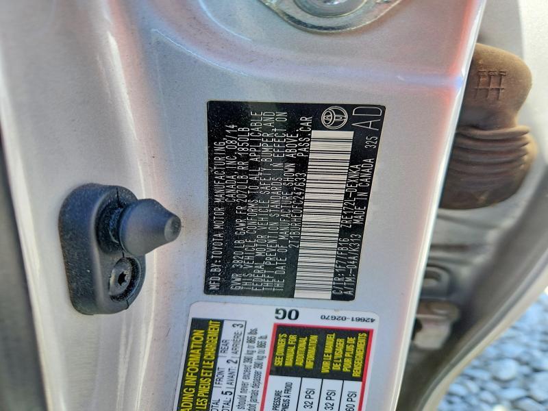 2015 Toyota Corolla le