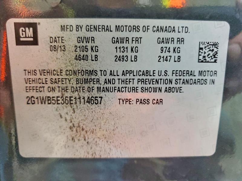 2014 Chevrolet Impala Limited lt