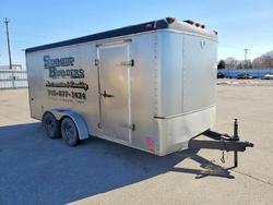 Salvage trucks for sale at Ham Lake, MN auction: 2006 Interstate Enclosed Cargo Trailer