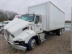 Salvage trucks for sale at Avon, MN auction: 2009 Kenworth Constructi-BOX Truck
