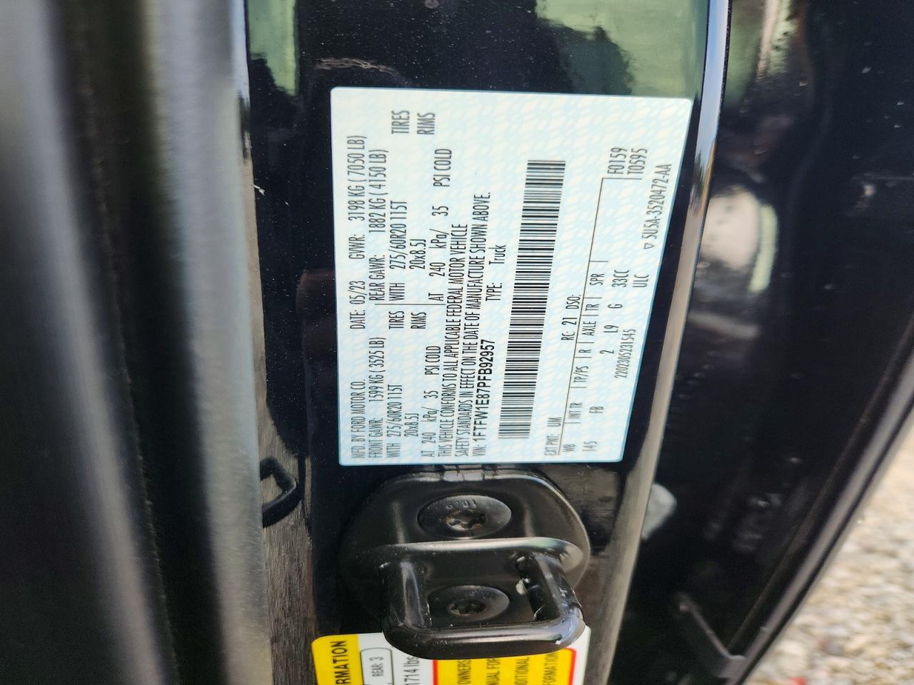 2023 Ford F150 Supercrew