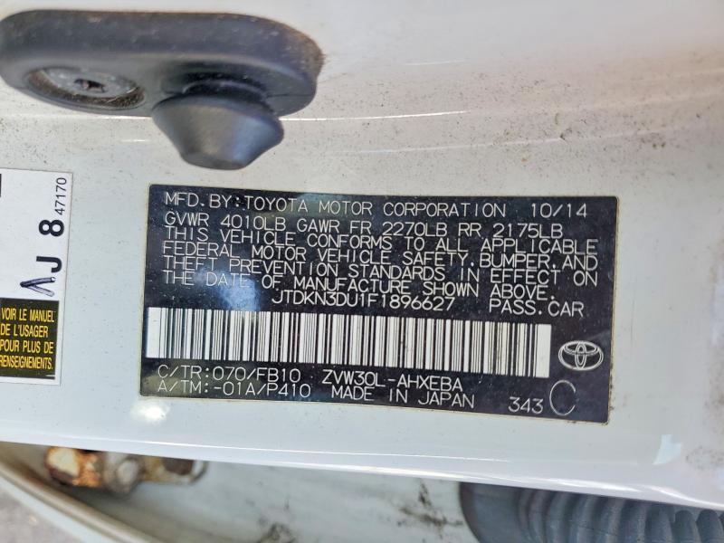 2015 Toyota Prius two