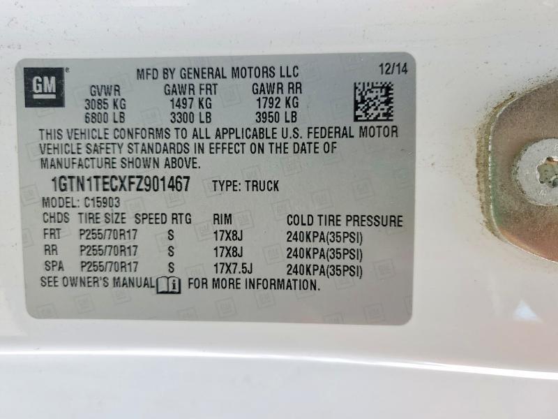 2015 GMC Sierra C1500